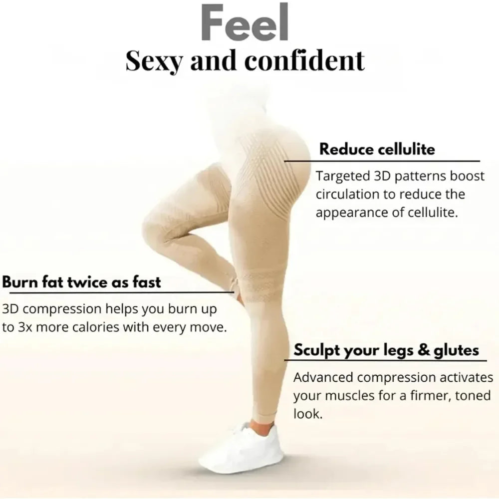Leggings Sport 3D anti-cellulite